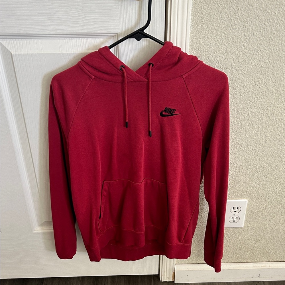 Nike Women’s Red Pullover Hoodie